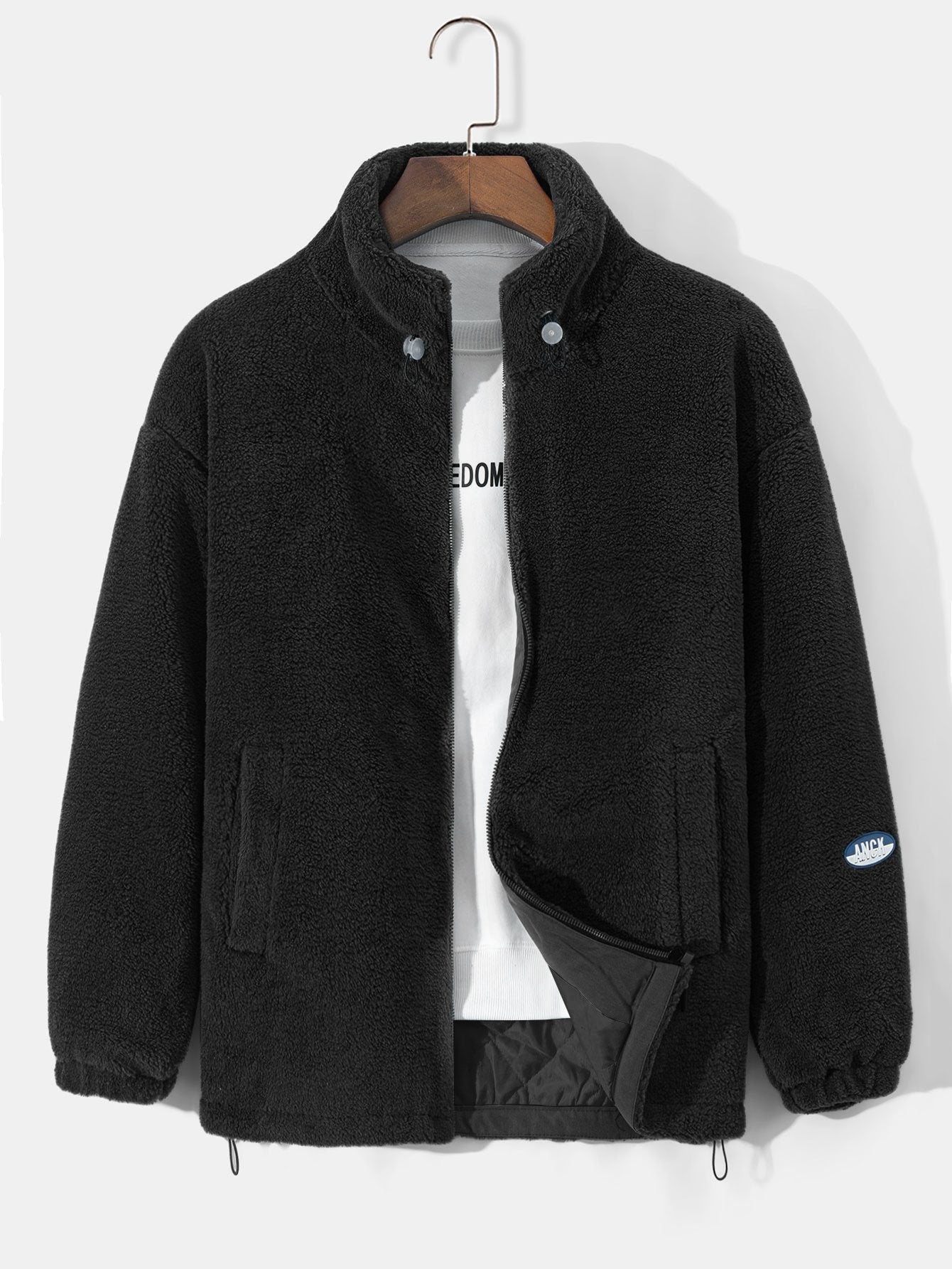 Roman | Quilted Lined Teddy Coat
