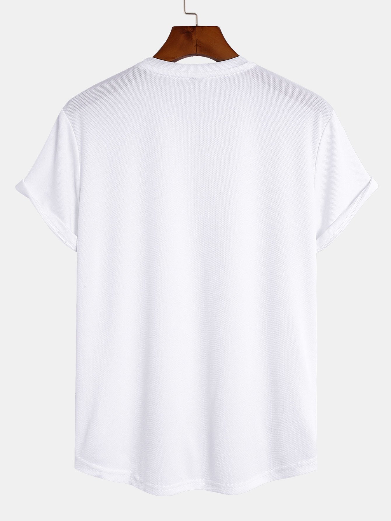 Edgar® | Muscle Fit Arc Hem Mesh T-Shirt