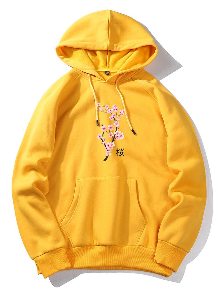 Elian | Cherry Blossoms Print Hoodie