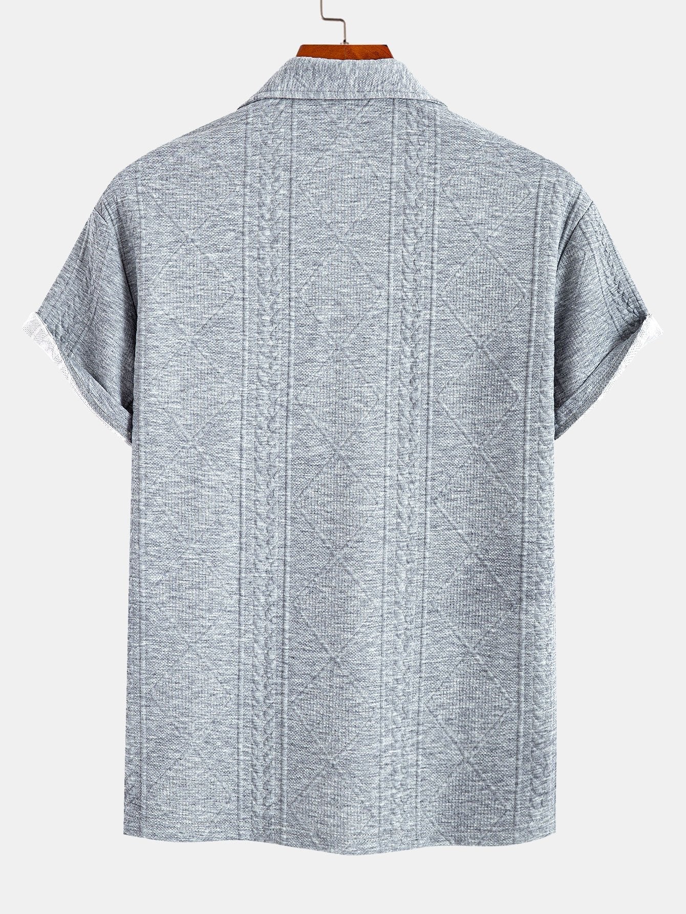 Xavier | Geometric Jacquard Polo