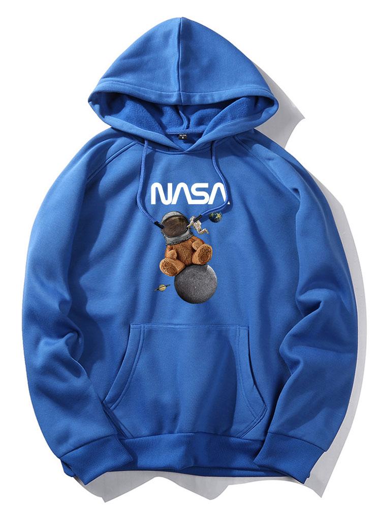 Joseph | NASA Space Bear Print Hoodie