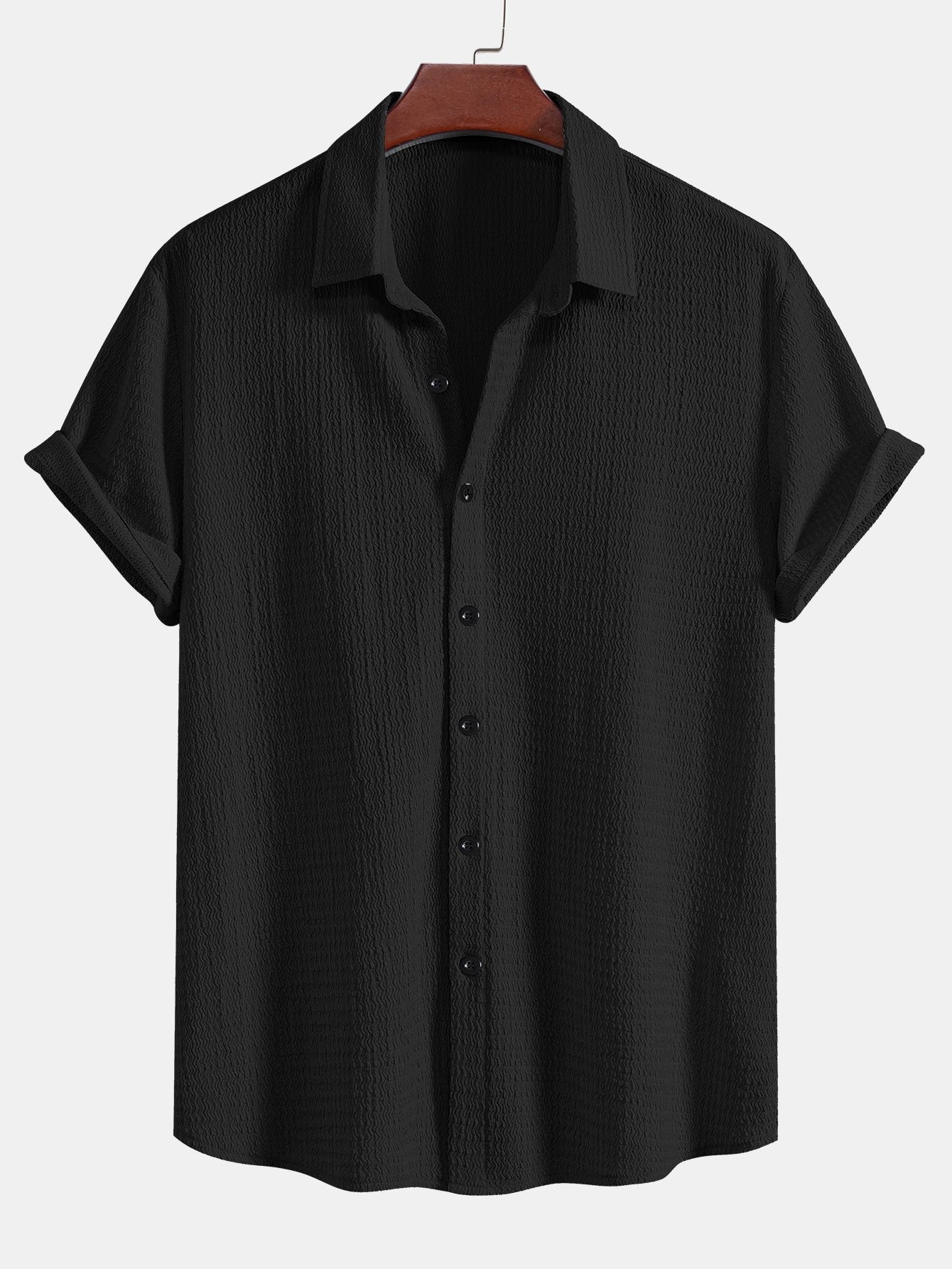 Ander® | Textured Button Up Shirt