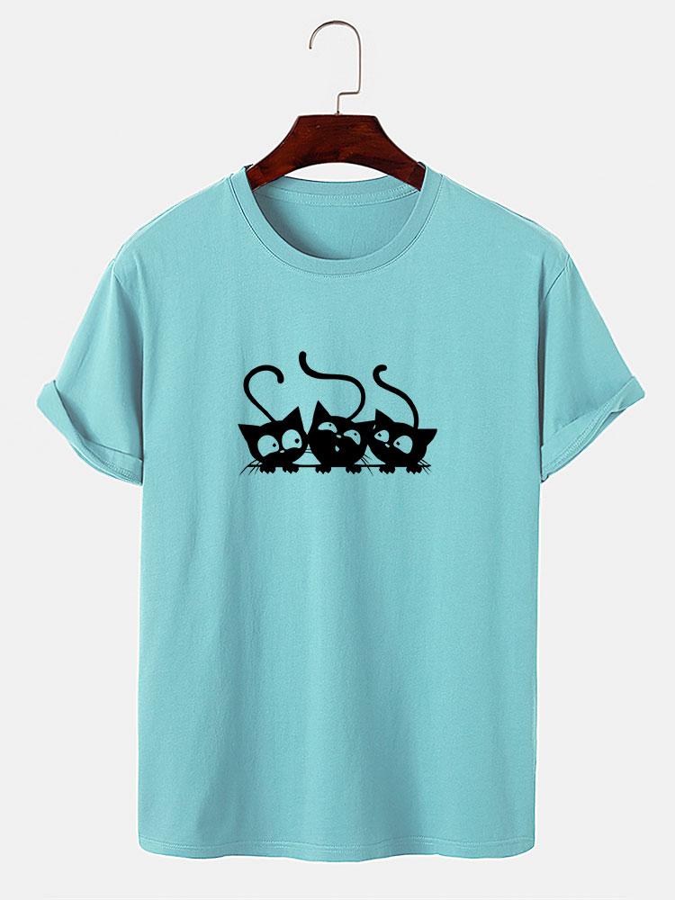 Jake® | Three Kittens Print T-Shirt