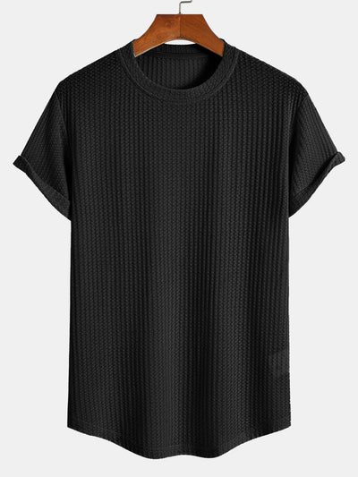 Oscar® | Waffle Arc Hem T-Shirt