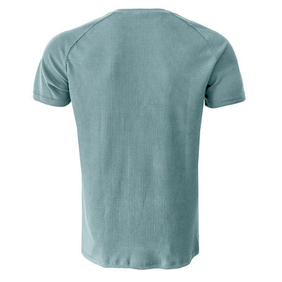 Men's gh Gy Short Sleeve Henley T-Shirt