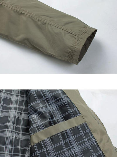 Julian | Button Up Funnel Neck Jacket