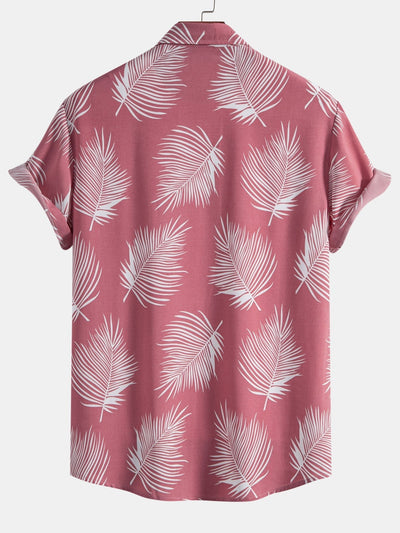 Armstrong® | Leaf Print Button Up Shirt