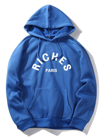 Thiago | Rich Paris Print Hoodie