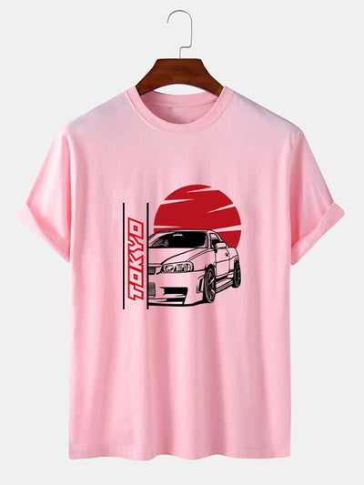 Hunter® | Tokyo Car Print T-Shirt