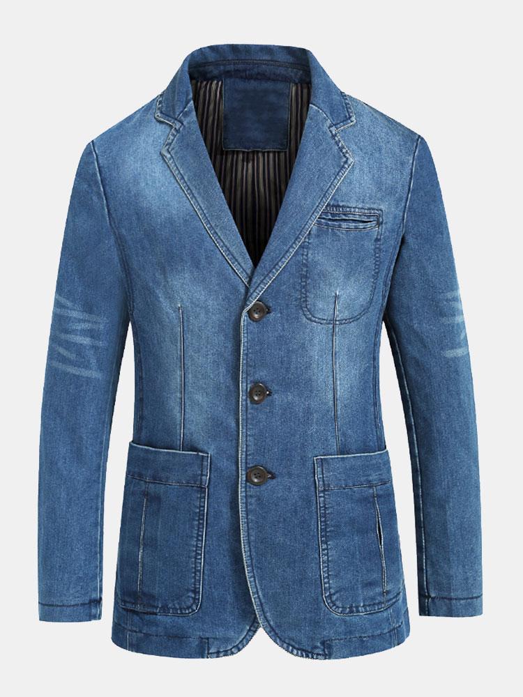 Tristan | Man Denim Blazer