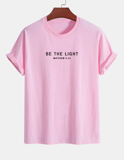 Asdrúbal® | Be The Light Print Cotton T-Shirt