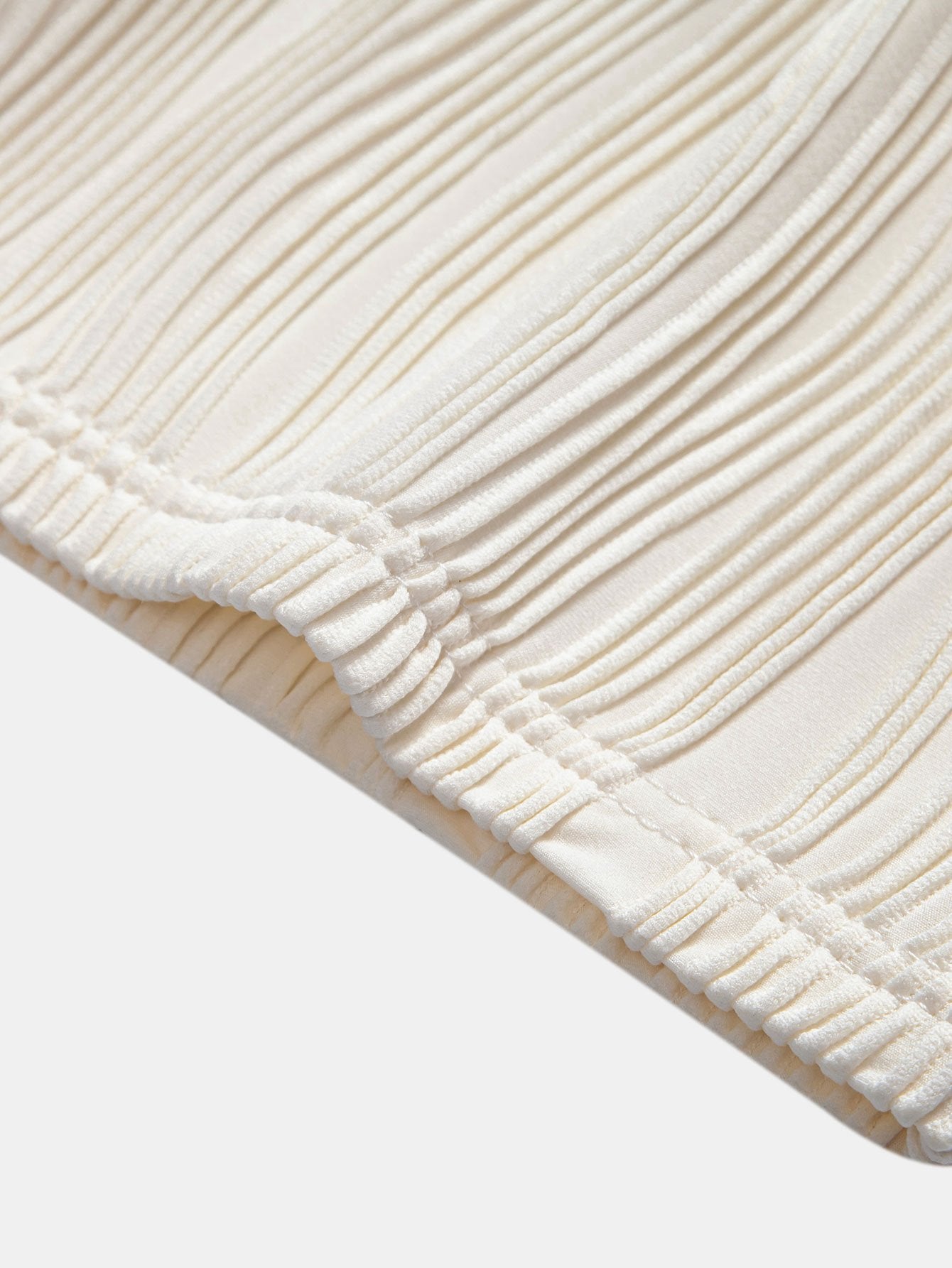 Basilio® | Wave Textured Button Up Shirt & Shorts