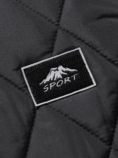 Orion | Teddy Lined Detachable Hooded Quilted Coat