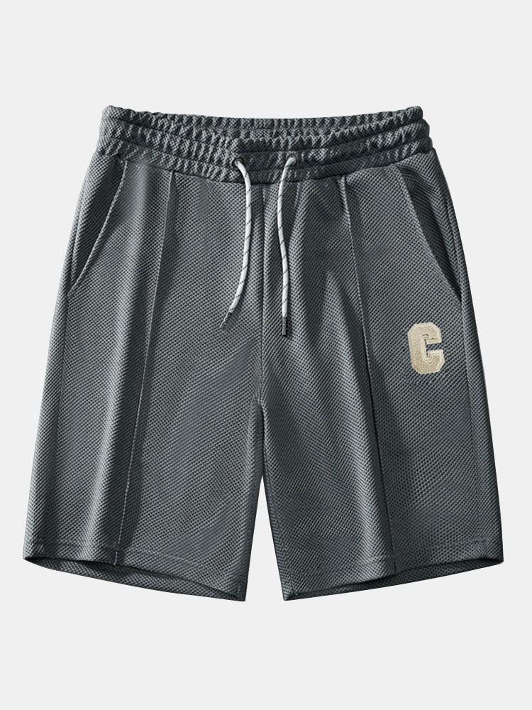 Arthur® | Waffle Drawstring Shorts
