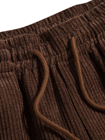 Alberto® | Drawstring Corduroy Jogger Pants