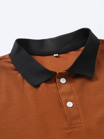 Edmundo® | Contrast Polo Shirt