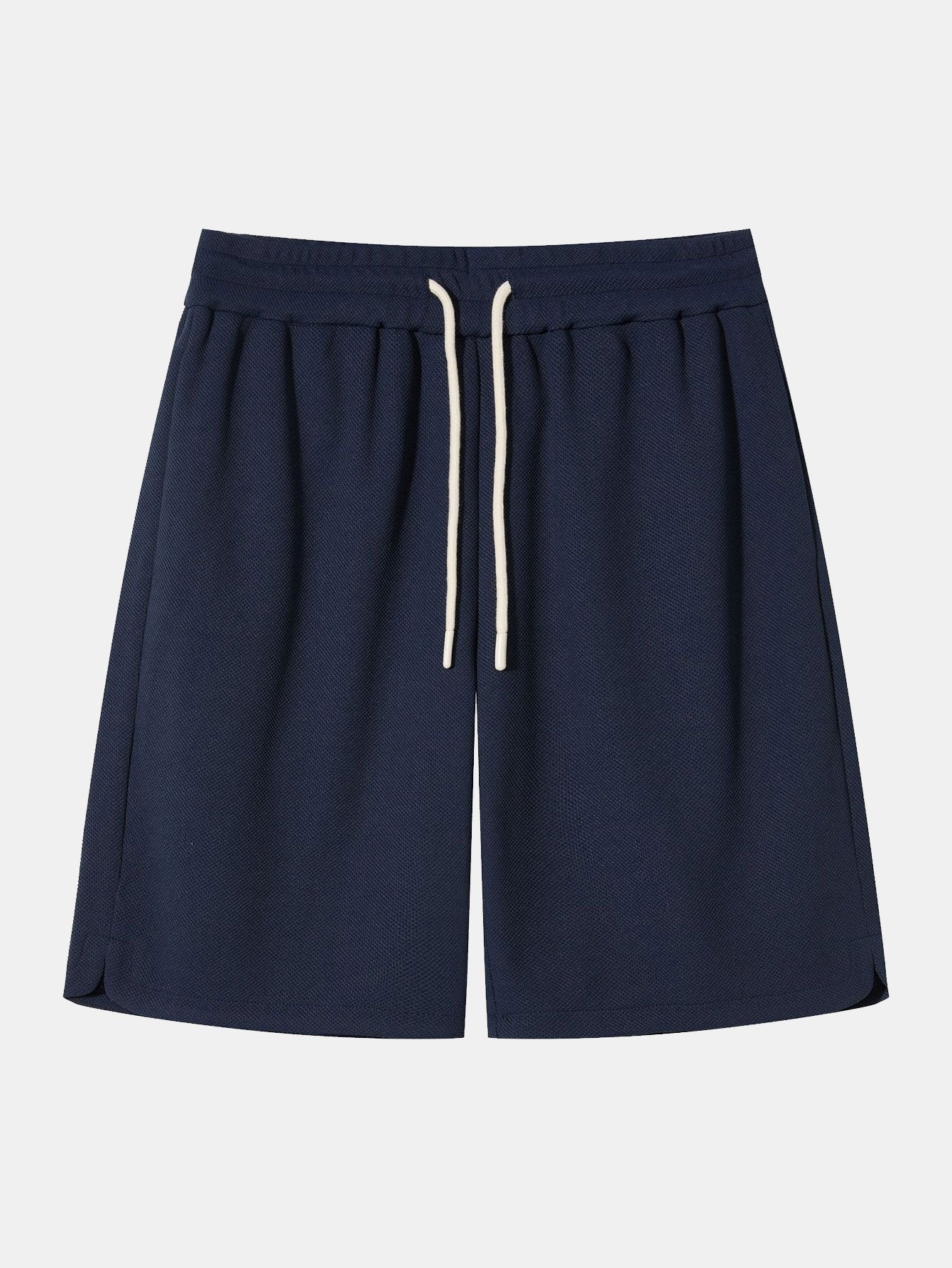 Hermes® | Loose Fit Drawstring Waffle Shorts