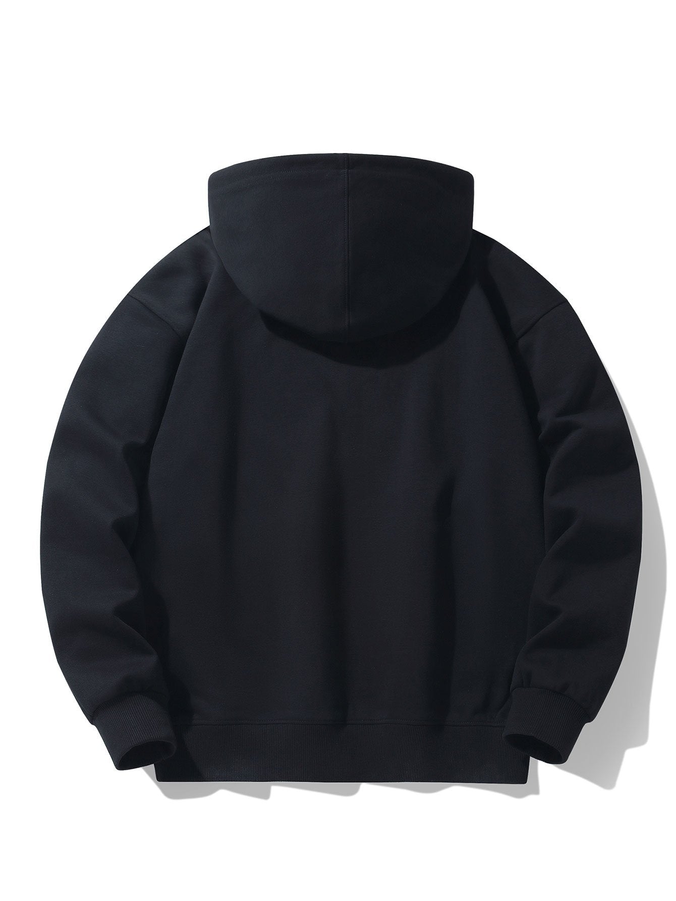 Xavier | Gradient Dissolving Bear Print Drop Shoulder Relaxed Hoodie