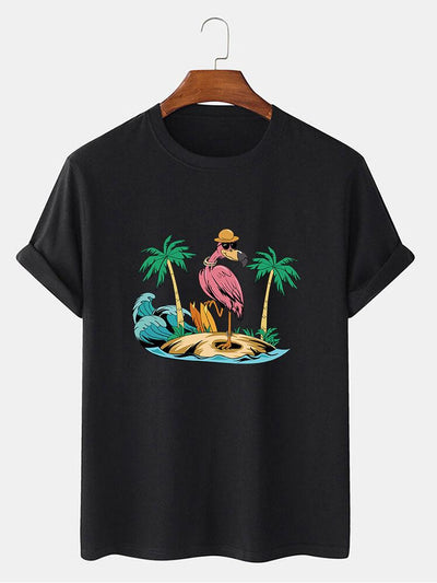 Orlando® | Flamingo On Vacation Print T-Shirt