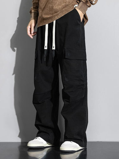 Galdino® | Straight Leg Cotton Cargo Pants
