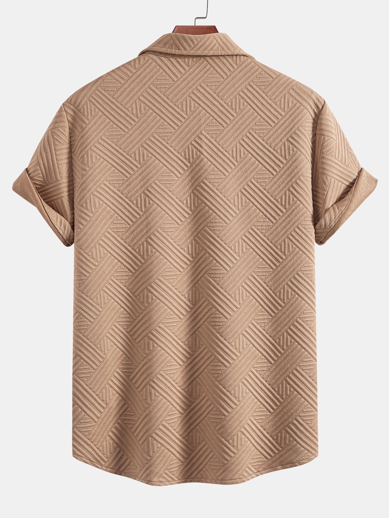 Henry® | Texture Jacquard Button Up Shirt & Shorts