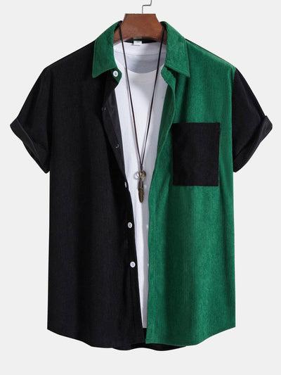 Yusuf® | Two Tone Corduroy Shirt
