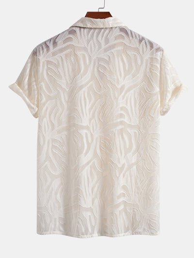 Amaury® | Jacquard Texture Cuban Shirt