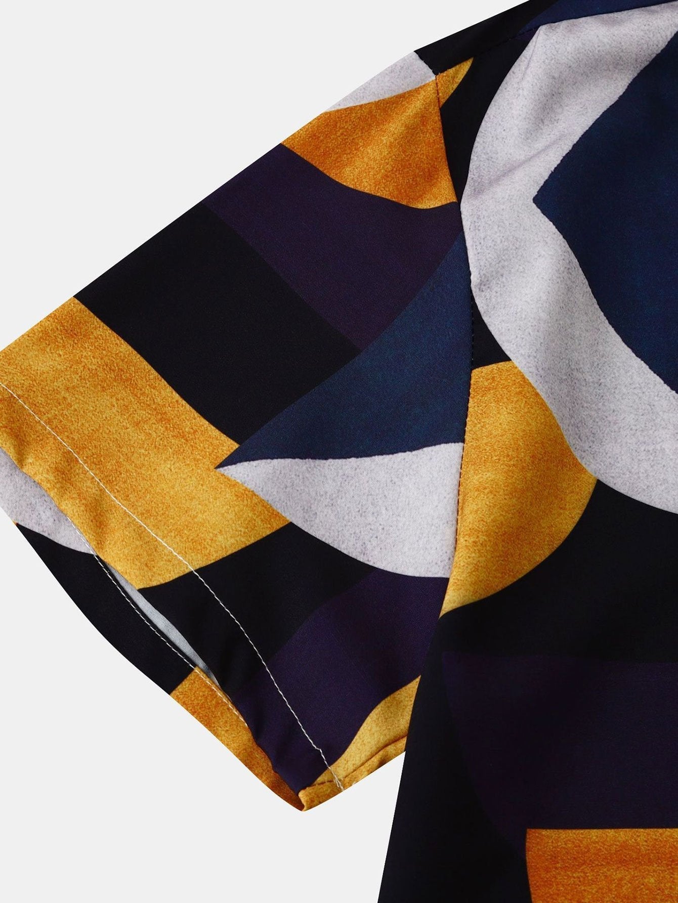 Artemio® | Geometry Print Button Up Shirt