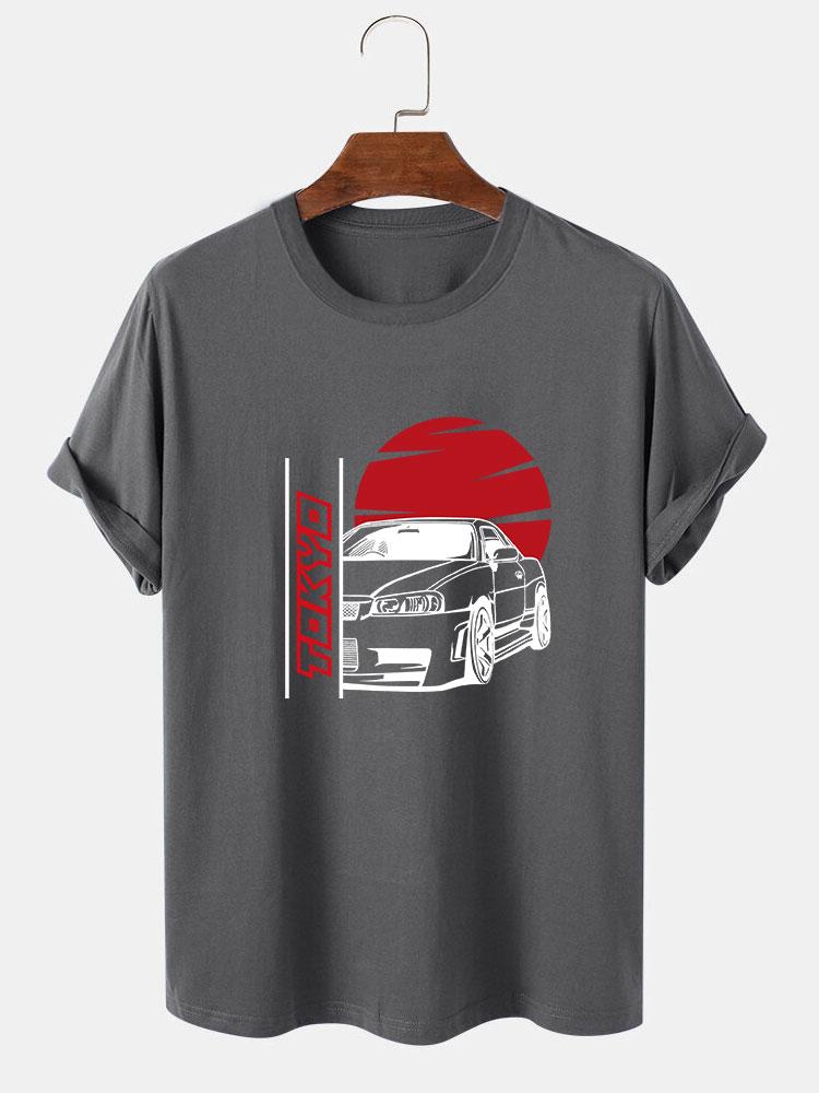 Hunter® | Tokyo Car Print T-Shirt