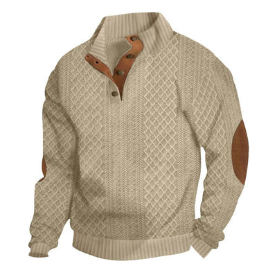Men's Outdoor Casual Stand Collar Long Sleeve