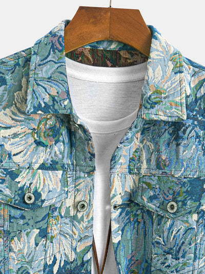 Emilio | Painted Floral Jacket