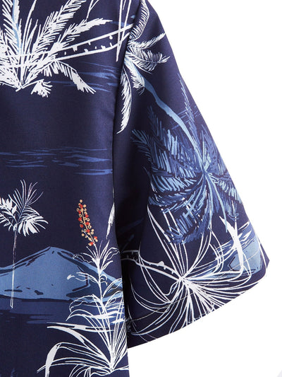 Arvo® | Palm Tree Print Button Up Shirt