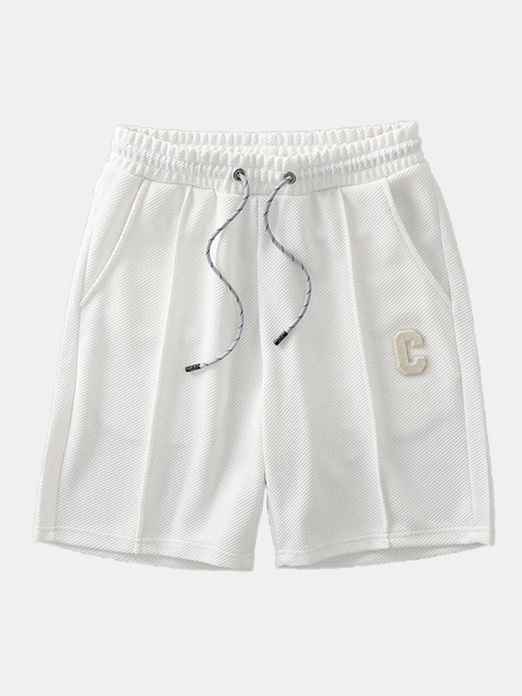 Arthur® | Waffle Drawstring Shorts