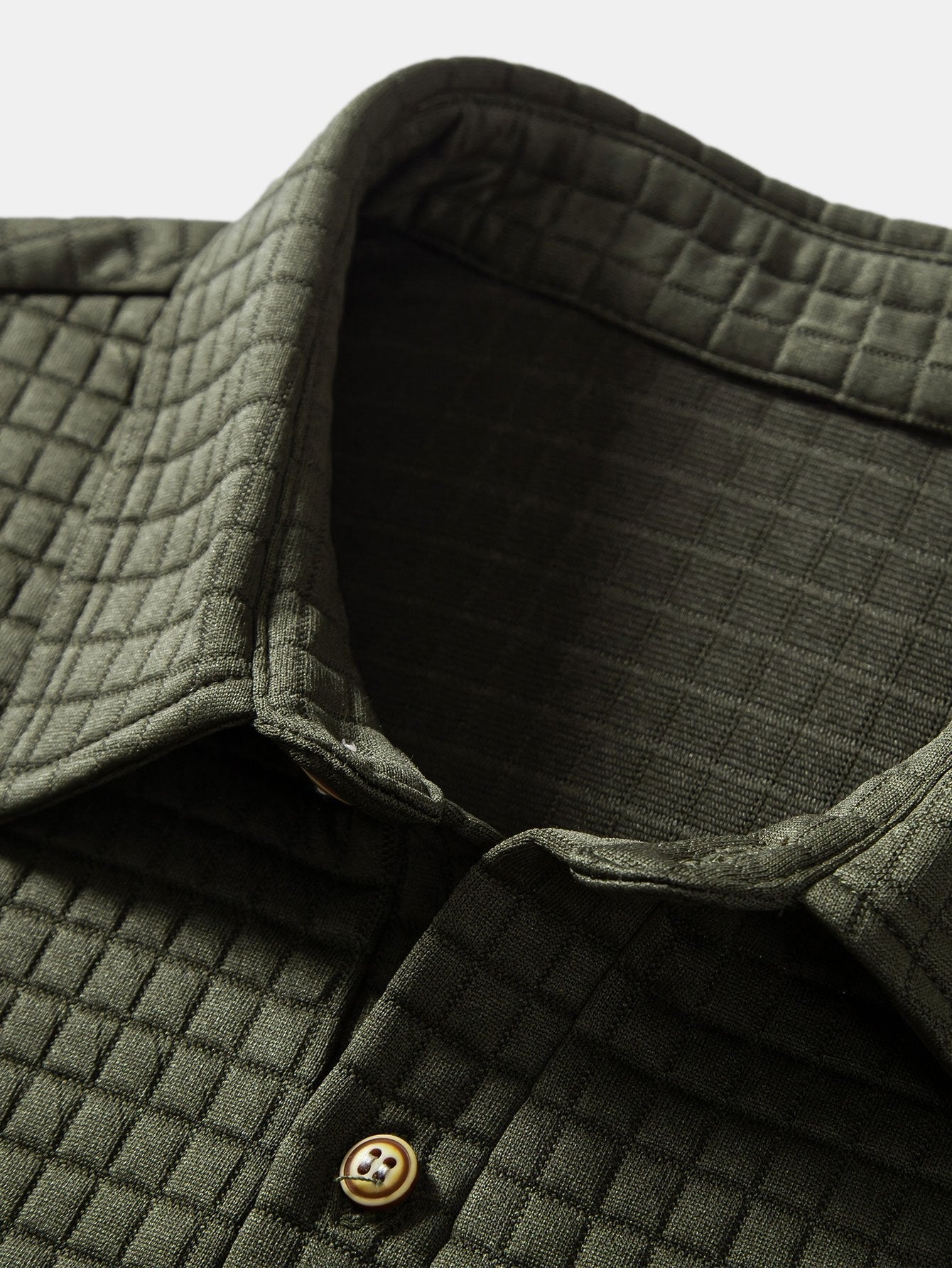 Everett | Waffle Polo With Pockets