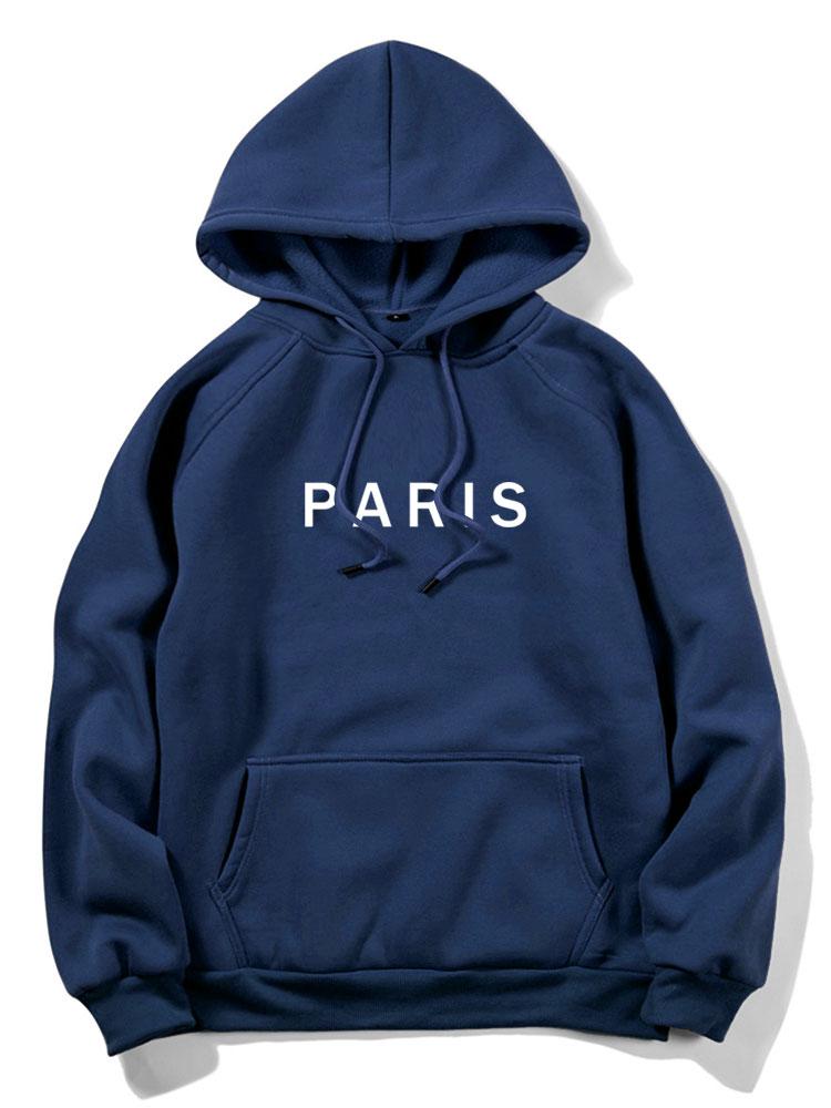 Joaquin | Paris Print Raglan Hoodie