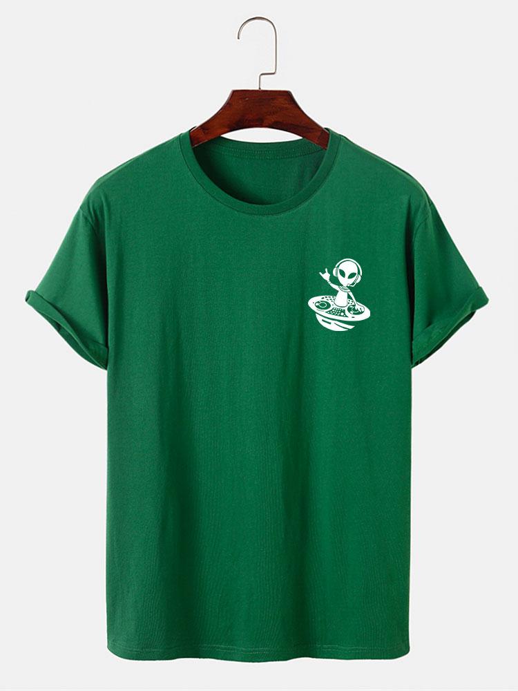 Aldegund® | Alien Print T-Shirt