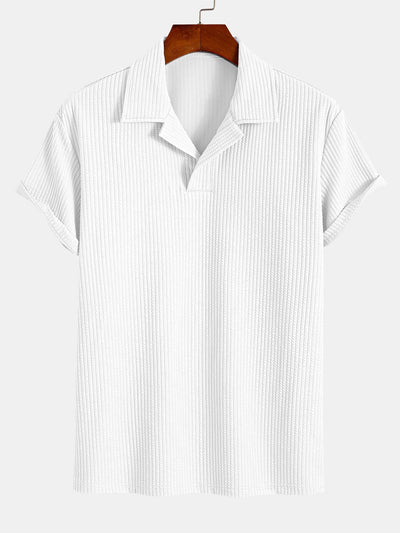 Ezekiel | Ribbed Cuban Collar Polo