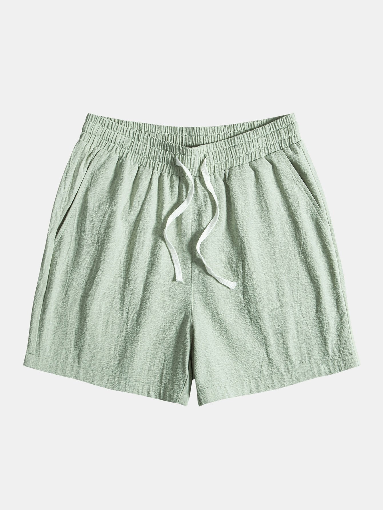 Glen® | Textured Cotton 5" Shorts
