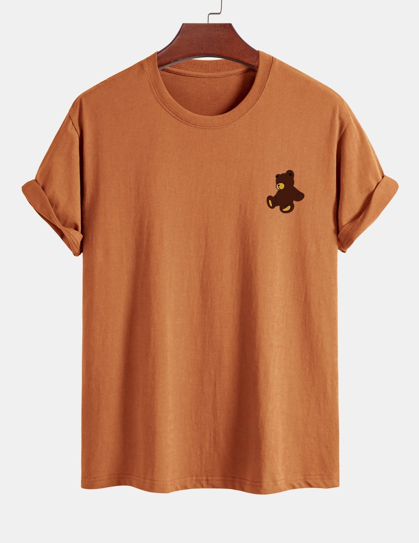 Yoab® | Teddy Bear Print Cotton T-Shirt