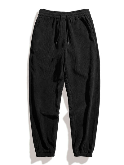Alberto® | Drawstring Corduroy Jogger Pants