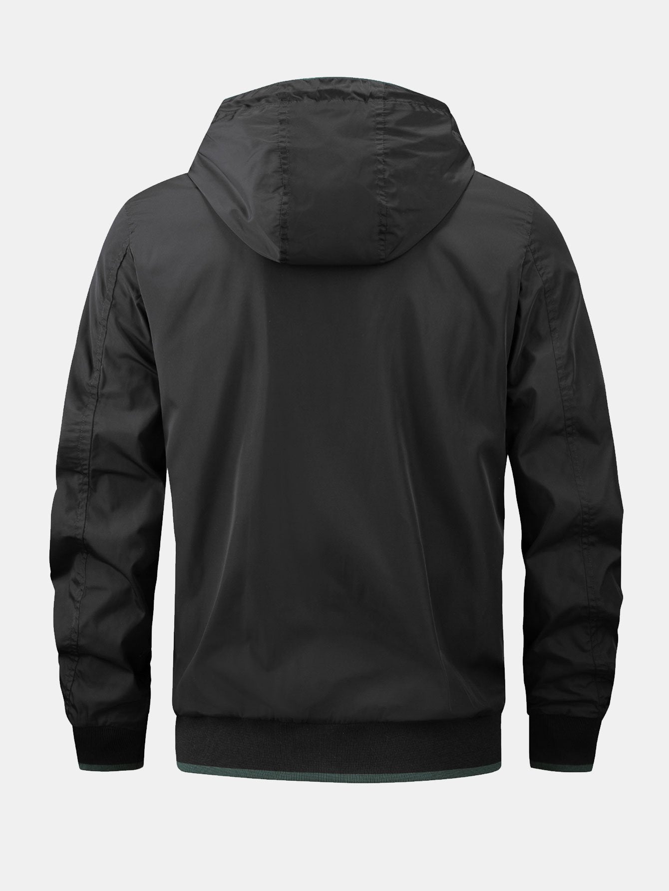 Theo | Contrast Detachable Hooded Jacket
