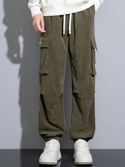 Godofredo® | Corduroy Cargo Jogging Pants