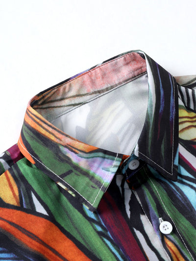 Camilo® | Abstract Print Shirt