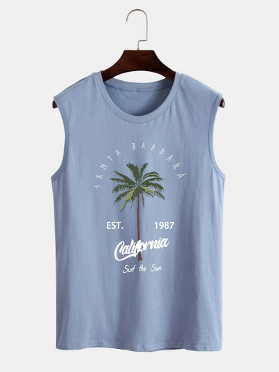 Hector® | California Palm Tree Print Tank Top