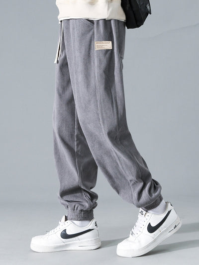 Esau® | Drawstring Corduroy Jogging Pants