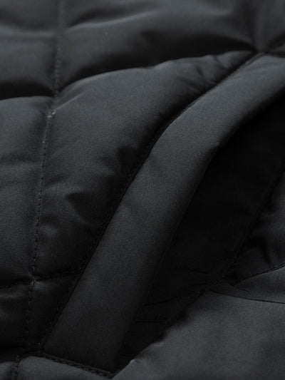 Marco | Quilted Hooded Baseball Jacket