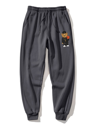 Bancroft® | Basketball Bear Print Jogger Pants