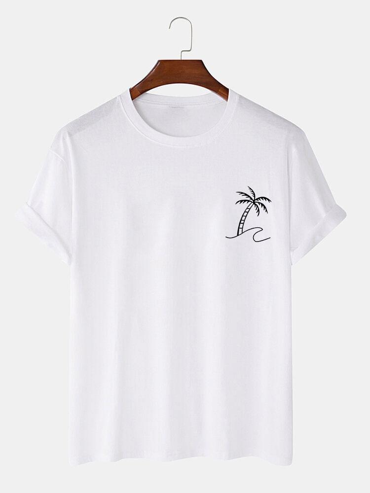 Barnaby® | Palm Trees Print T-Shirt