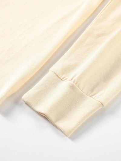 Adelard® | 3 Pieces Basic Long Sleeve Heavy Weight T-Shirts