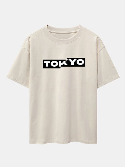 Leonardo® | Tokyo Print Drop Shoulder Oversize T-Shirt